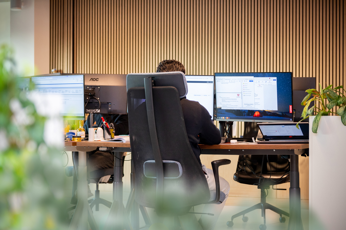 Werken bij afbeelding